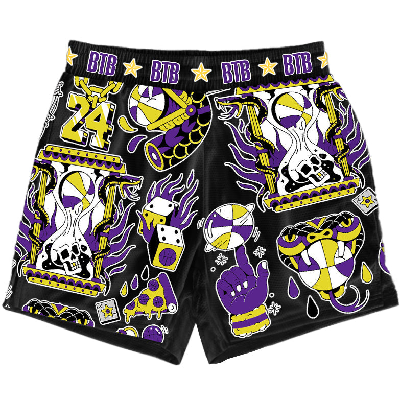Collection of Mamba Madness Shorts in a gallery layout